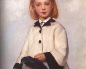 艺术家的女儿路易丝 - 艾伯特·安克